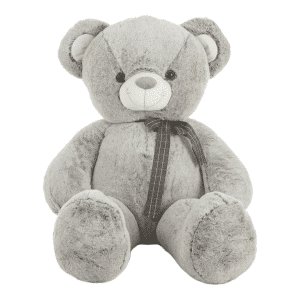 MEDIUM GREY TEDDY 75CM
