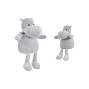 L- GREY HIPPO EXTRA SOFT 48CM