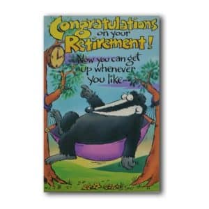 CONGRATS ON RETIREMENT