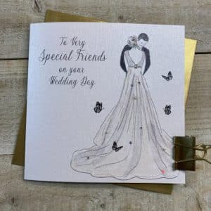 SPECIAL FRIENDS WEDDING CARD - COUPLE