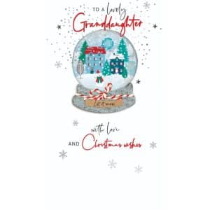 G-Daughter - Snow Globe Village Scene