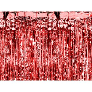 PARTY CURTAIN RED