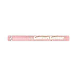 Confetti cannon with circles, 60 cm, gold and silver 1ctn/36pc.