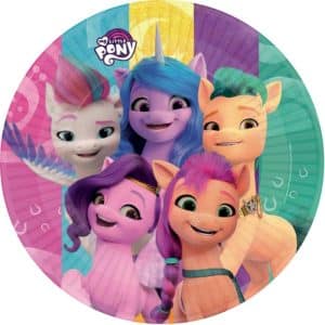 My Little Pony 8 Plates Round Paper 23 cm