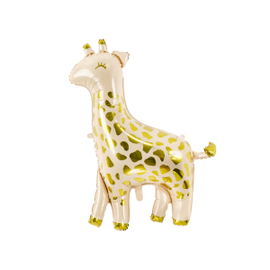 Foil balloon Giraffe, 100x120 cm, mix 1ctn/50pc.