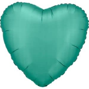 Heart Silk Lustre Jade Green 43 cm
